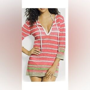 Tommy Bahama sweater swim cover-up size medium resortwear beach coastal